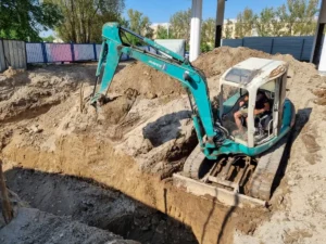 Мини-экскаватора Komatsu PS 40