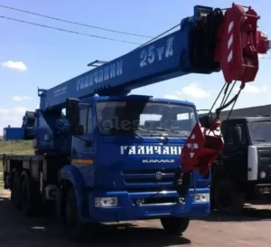Услуга и аренда автокрана Галичанин 25 тонн