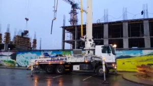 Автобетононасос до 75 метров Автокран 80 т.