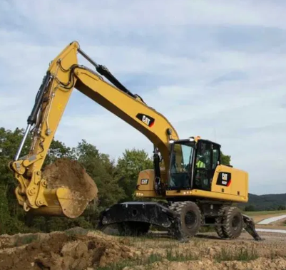 Аренда колёсных экскаватор гидромолот ямобур вилы Астана