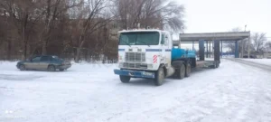 Сцепка в аренду тягач + трал